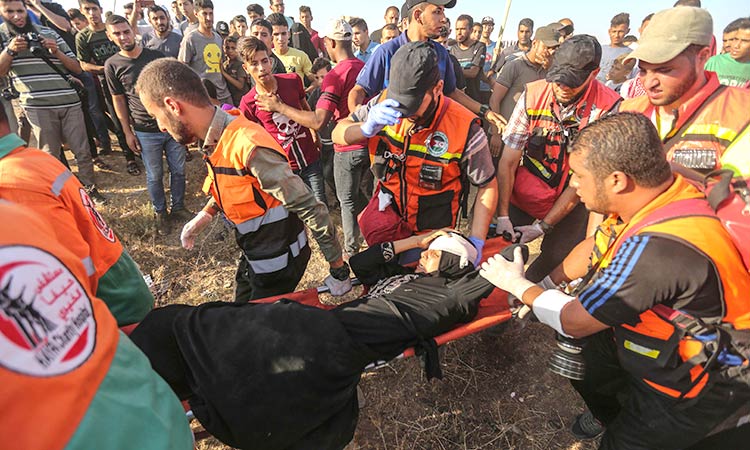 Three Palestinians killed by Israeli troops at Gaza border