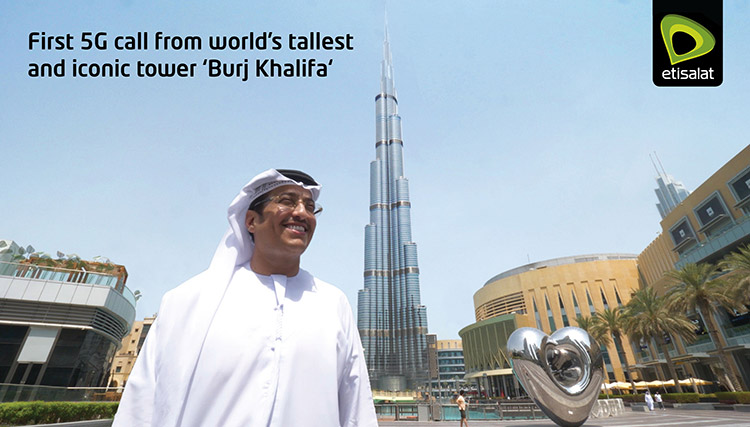 Etisalat dials in 5G call from world’s tallest tower 