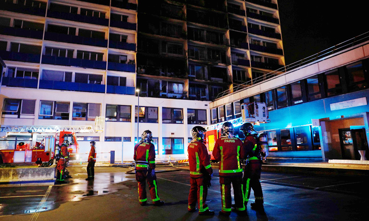 At least one killed after fire breaks out in hospital near Paris