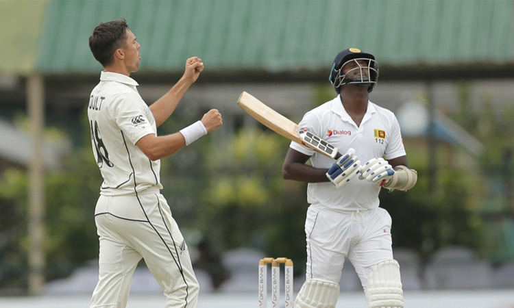 New Zealand’s Boult, Southee rattle Sri Lanka in rain-hit Test