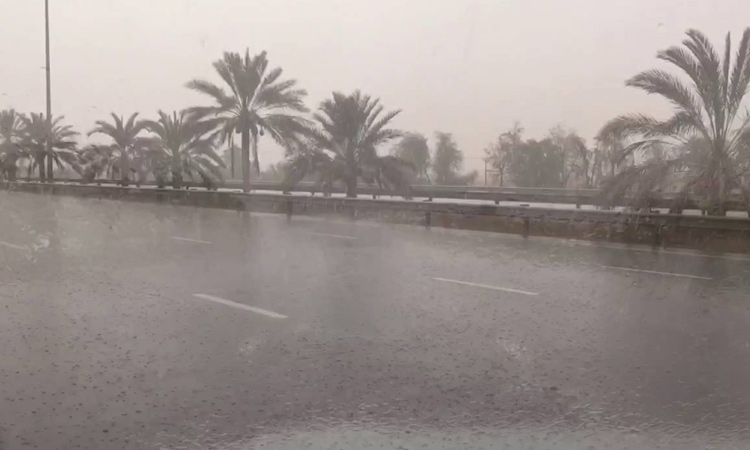 VIDEO: Light to moderate rain hits parts of UAE