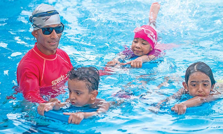 Swimming keeps stress at bay: Expert