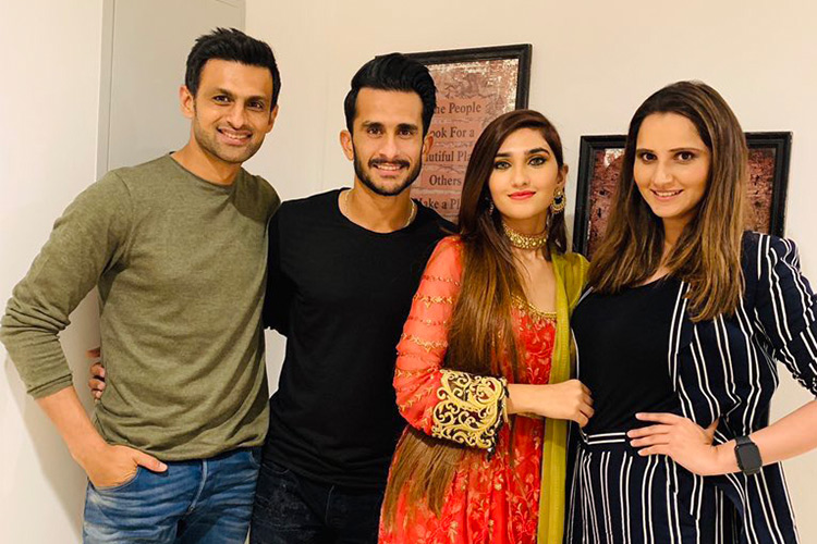 Sania, Shoaib host dinner for Hassan and Samiya in Dubai 