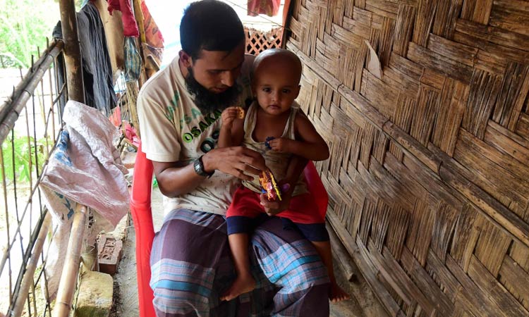 'Miracle' Rohingya baby turns two on crackdown anniversary