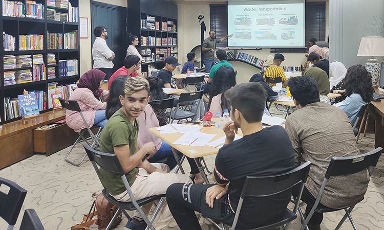 Pakistani students attend  workshop on sustainability