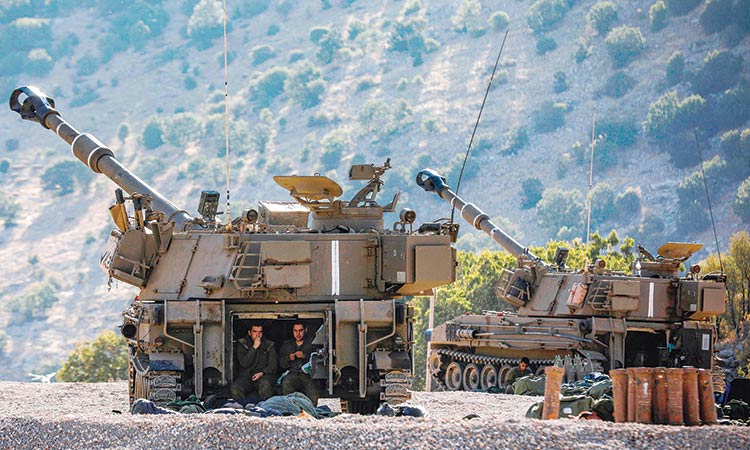 Israel strikes southern Lebanon with artillery fire