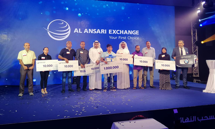 Bangladeshi wins Dhs1m in Ansari Exchange raffle draw