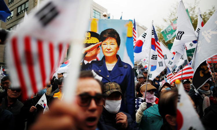 S.Korea’s top court orders review of ex-president Park’s graft case