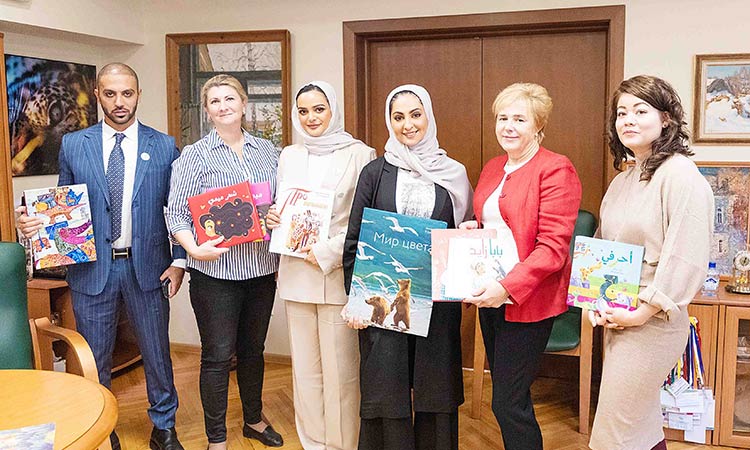 Kalimat helps Russia’s Arab kids with books