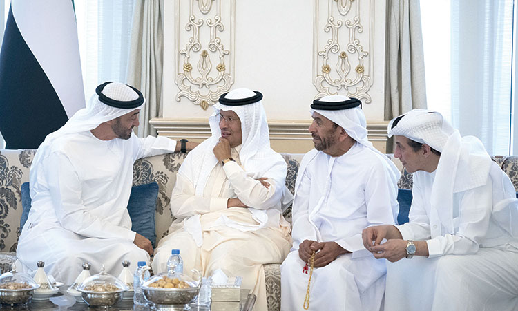 Sheikh Mohamed, Saudi minister discuss relations