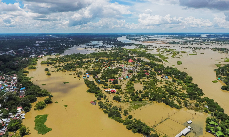 Thailand's northeast inundated after tropical storm