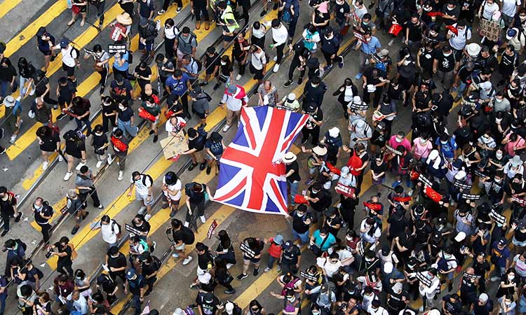 Protesters call on UK to protect Hong Kongers from China