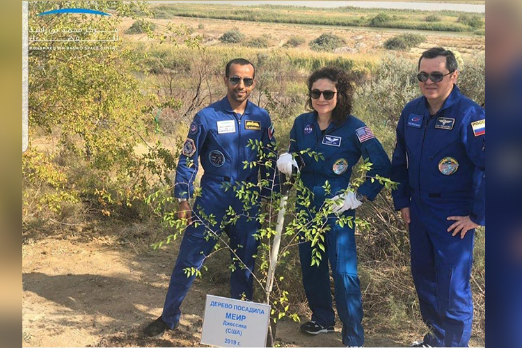 Video: UAE astronauts keep tradition alive, plant tree at Baikonur Cosmodrome in Kazakhstan