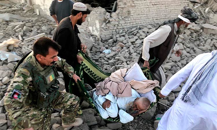 Air strike, suicide bomber kill 50 civilians in Afghanistan