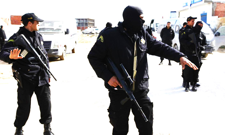 Tunisian policeman, three militants killed in clashes