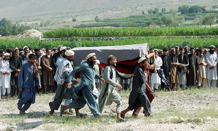 35 civilians killed by Afghan forces in Helmand province