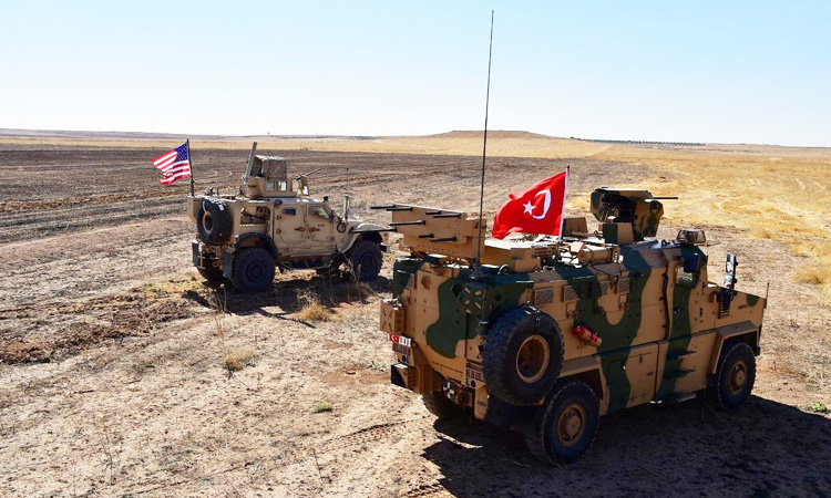 US, Turkey stage joint patrols in northeast Syria