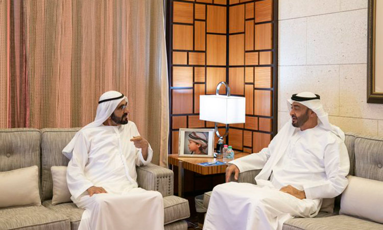 Mohammed, Mohamed Bin Zayed discuss Emiratis' affairs 