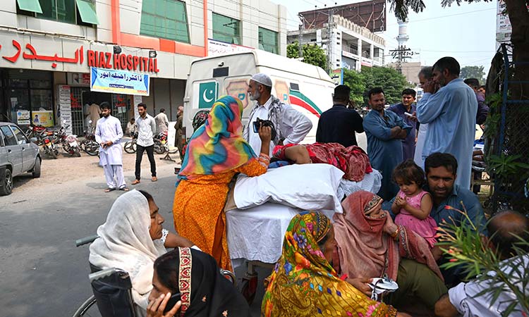 Shallow tremor rocks quake-hit area of Pakistan