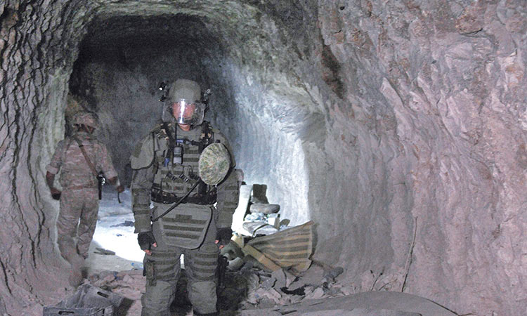 Vast tunnels uncovered in Syria