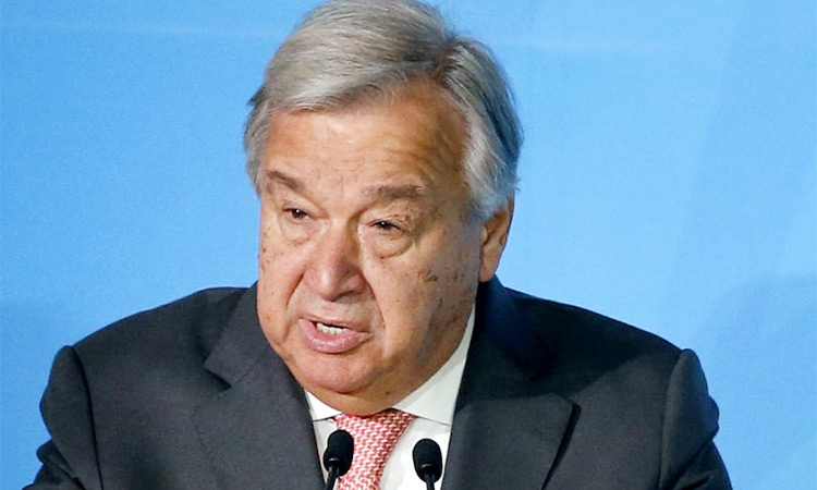 Guterres warns against terrorism