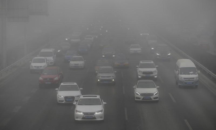 Beijing smog spikes ahead of China’s anniversary celebrations