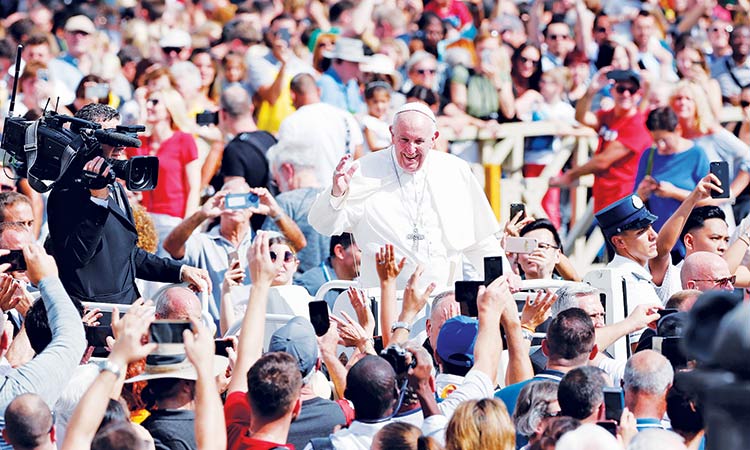 Pope lambasts world’s indifference to migrants