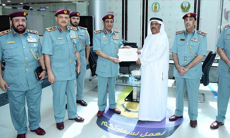 RAK cop honoured for not taking a single leave in 43 years of service