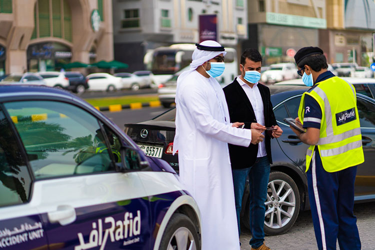 Sharjah saw 596 minor traffic accidents during New Year holidays