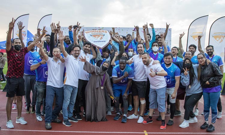 du defends ‘Shield of Excellence’ at Corporate Sports Championship in Dubai