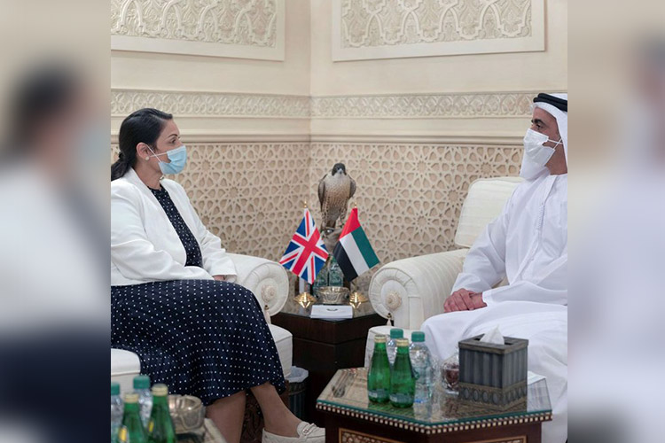 British home secretary expresses solidarity with UAE in her message to Sheikh Saif