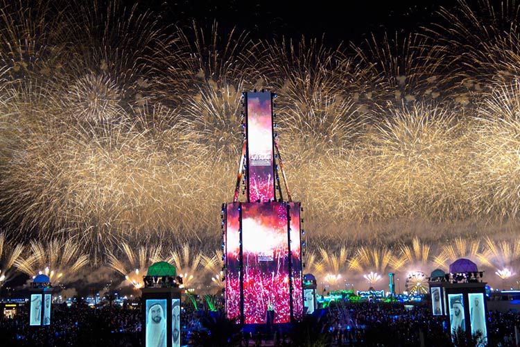 Sheikh Zayed Festival sets three Guinness World Records with largest 40-minute fireworks display