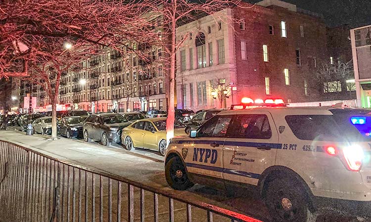 New York police officer killed, another injured in Harlem shooting