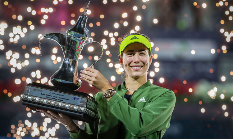 Halep, Muguruza and Jabeur to compete in Dubai Duty Free Tennis Championships