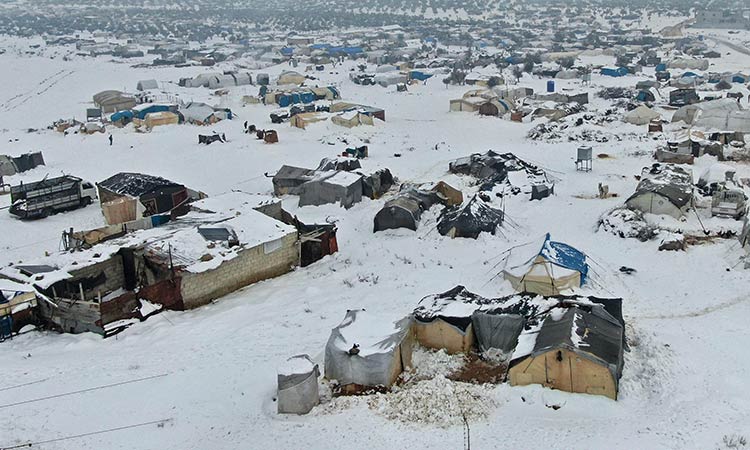 Syria’s displaced living in ‘disaster’ conditions