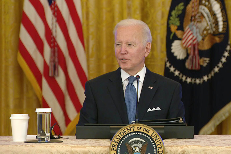 VIDEO: Biden calls Fox News journalist a  ‘stupid son of a b****,’ mocking  his question about inflation