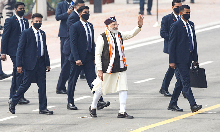 Indian Prime Minister Modi extends wishes on Republic Day