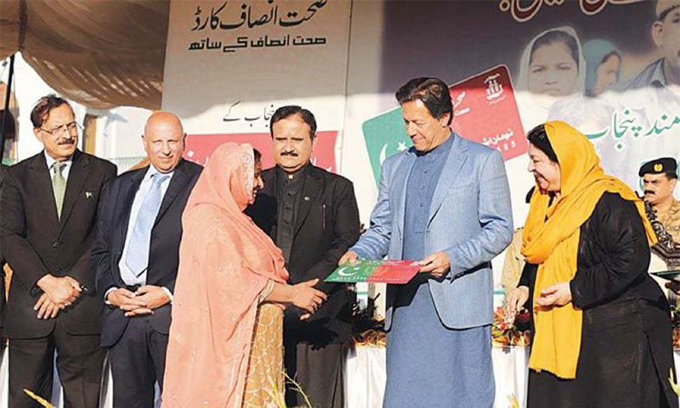 Imran launches health insurance scheme for Punjab, Islamabad, AJK and GB residents