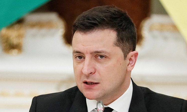 Protect your body from viruses, your brain from lies, your heart from panic, says Ukrainian leader