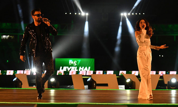 Singers Atif, Aima rock the colourful opening ceremony of Pakistan Super League 7th edition 