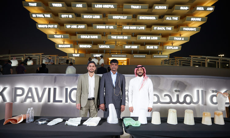 Expo 2020 Dubai: De Montfort University showcases artificial limbs made from recycled plastic bottles