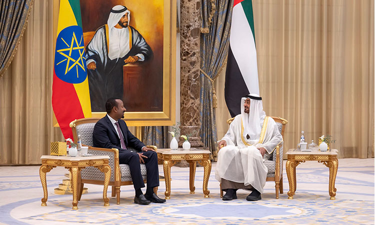 Mohamed Bin Zayed, Ethiopian PM discuss relations and latest regional developments