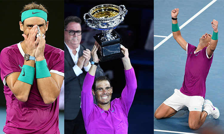 Nadal beats Medvedev to win Australian Open and 21st Grand Slam title