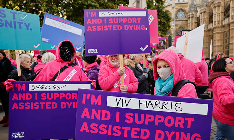 UK assisted dying bill hopes to end 'inhumane' suicide