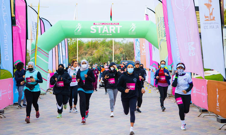 Over 150 participated in Fatima Bint Mubarak Sports Academy’s Women’s race