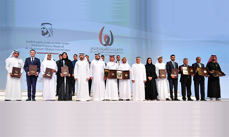 Local and Arab atheletes shine as Mohammed Bin Rashid Creative Sports Award winners