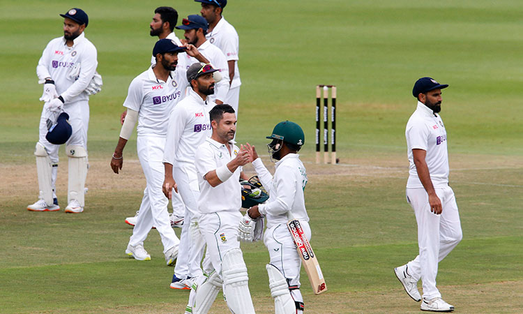 Elgar steers South Africa to victory over India in second Test