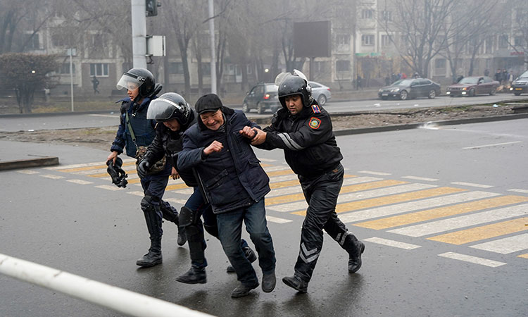 Kazakhstan president rejects talks, gives shoot-to-kill order to quell protests