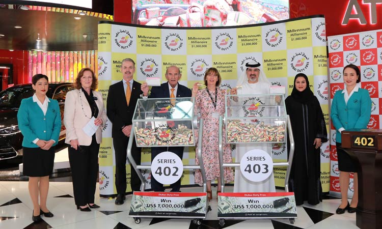 Indian and Iranian win $1m each in Dubai Duty Free draw