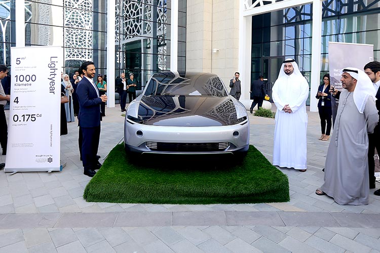 Sharjah revs up clean energy drive with solar-electric car